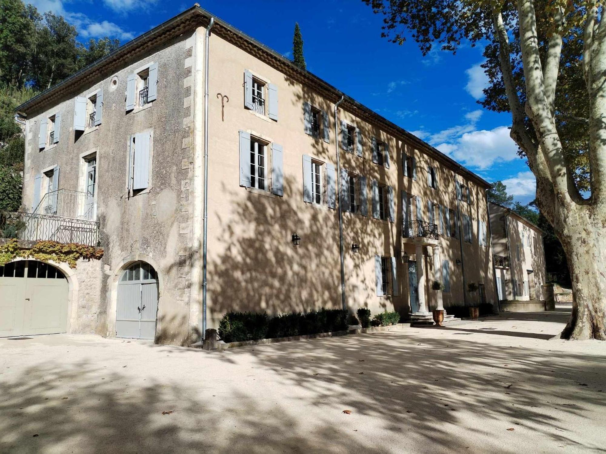 Chateau De L'Olivete Hotel Cornillon Exterior photo